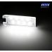 Jeep Grand Cherokee Fiat 500 LED numerių apšvietimas